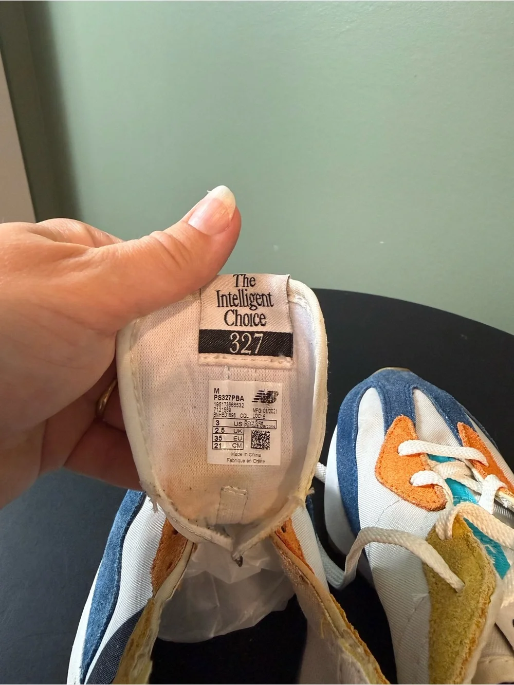 New Balance 327 Kids Multicolor sneaker